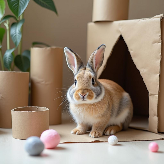 DIY Toys and Enrichment Ideas for Rabbits 🐰✨